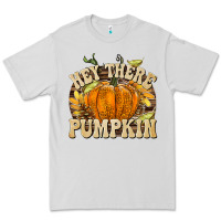 Dove Grey Hey There Pumpkin Premium Tee - texasbilliewilder
