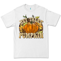 White Hey There Pumpkin Premium Tee - texasbilliewilder