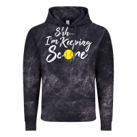 Cloud Black Scorekeeper Softball Team Scorebook Keeper Raglan Baseball Vintage Hoodie - longCreatives