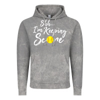 Cloud Rock Scorekeeper Softball Team Scorebook Keeper Raglan Baseball Vintage Hoodie - longCreatives