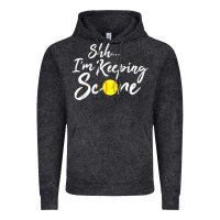 Vintage Black Scorekeeper Softball Team Scorebook Keeper Raglan Baseball Vintage Hoodie - longCreatives
