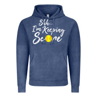 Vintage Denim Scorekeeper Softball Team Scorebook Keeper Raglan Baseball Vintage Hoodie - longCreatives