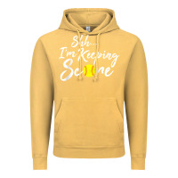 Vintage Mustard Scorekeeper Softball Team Scorebook Keeper Raglan Baseball Vintage Hoodie - longCreatives