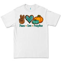 White peace love pumpkins Premium Tee - Jasminsmagicworld