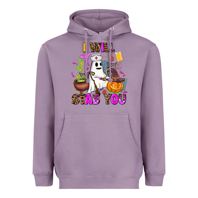 I Will Stab You Nurse Heavyweight Hoodie by AdoDesignShop | Teevron