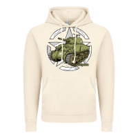 Vintage Artic Sherman M4A1 WWII Army Tank History Vintage Vintage Hoodie - longCreatives