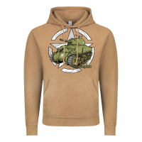 Vintage Camel Sherman M4A1 WWII Army Tank History Vintage Vintage Hoodie - longCreatives
