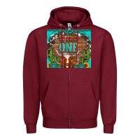 Burgundy wild one longhorn gemstones cactus and sunflowers Zipper Hoodie - Artiststas