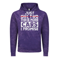 Cloud Purple Just One More Car I Promise Mechanic Gift Car Lover Garage Vintage Hoodie - longCreatives