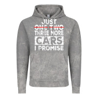 Cloud Rock Just One More Car I Promise Mechanic Gift Car Lover Garage Vintage Hoodie - longCreatives