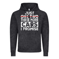Vintage Black Just One More Car I Promise Mechanic Gift Car Lover Garage Vintage Hoodie - longCreatives