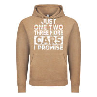 Vintage Coffee Just One More Car I Promise Mechanic Gift Car Lover Garage Vintage Hoodie - longCreatives