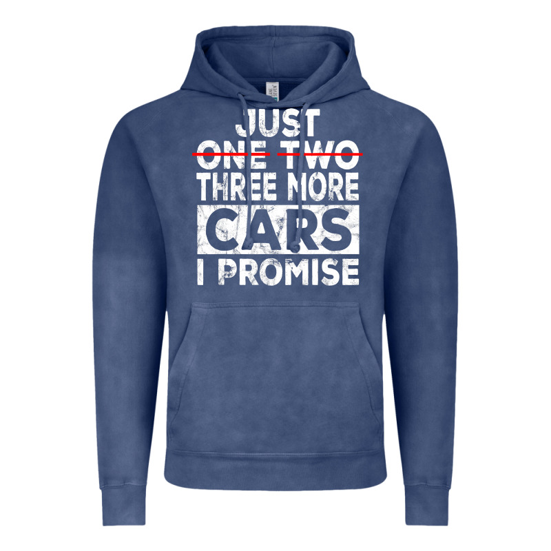 Just One More Car I Promise Mechanic Gift Car Lover Garage Vintage Hoodie by longCreatives | Teevron