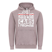 Vintage Zinc Just One More Car I Promise Mechanic Gift Car Lover Garage Vintage Hoodie - longCreatives