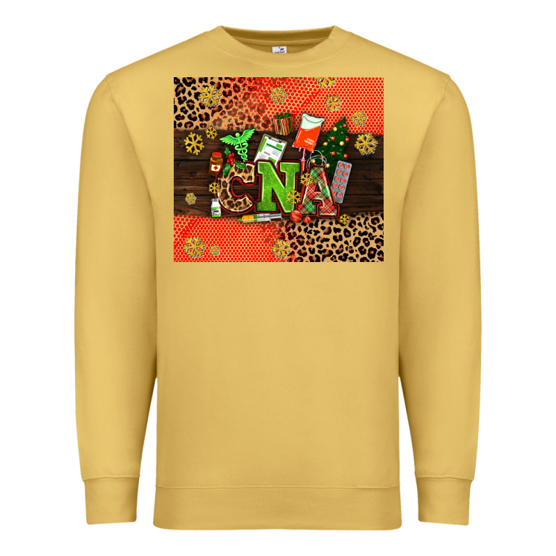 Cna Christmas Premium Sweatshirt by AdoDesignShop | Teevron
