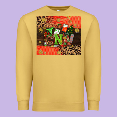 Cna Christmas Premium Sweatshirt Designed By Adodesignshop