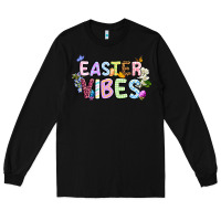 Black Easter vibes Long Sleeve Tee - OliviaCreatesArt