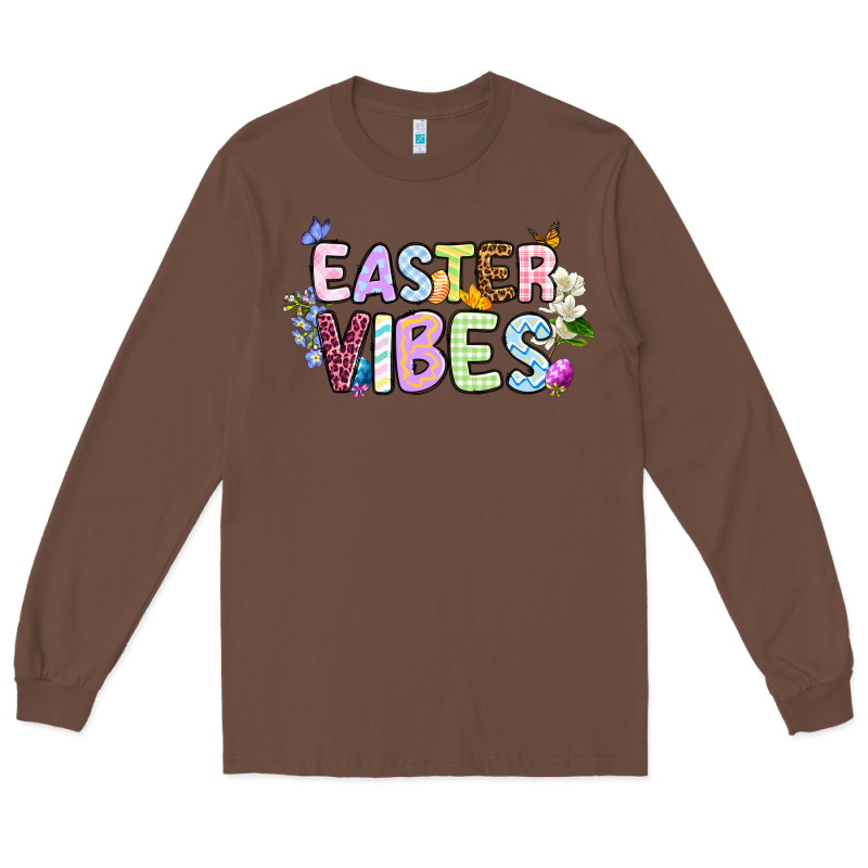 Easter Vibes Long Sleeve Tee by OliviaCreatesArt | Teevron
