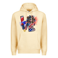 Pina Colada patriotic Love Premium Hoodie - CowhideDigitalArt