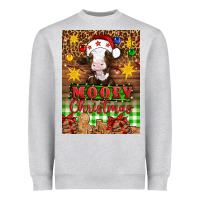 Heather Grey Mooey christmas air freshener Heavyweight Sweatshirt - Artiststas