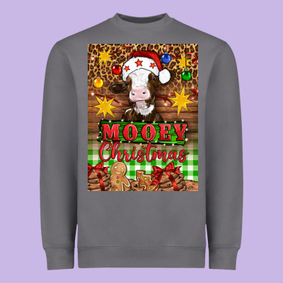 Mooey Christmas Air Freshener Heavyweight Sweatshirt Designed By Artiststas