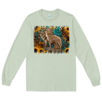 Matcha Western Wolves Long Sleeve Tee - Jasminsmagicworld