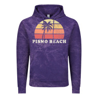 Cloud Purple Pismo Beach CA Vintage 70s Retro Throwback Design Vintage Hoodie - longCreatives