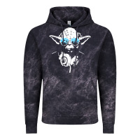 Cloud Black DJ Yoda Vintage Hoodie - longCreatives