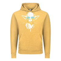 Vintage Mustard DJ Yoda Vintage Hoodie - longCreatives