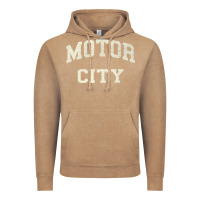 Vintage Coffee Classic Motor City Detroit Varsity Vintage Hoodie - longCreatives