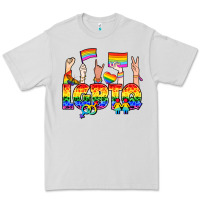 Dove Grey LGBTQ+ Premium Tee - NancyCooperArtShop