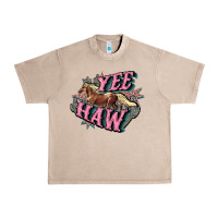 French Oak Yee haw Urban Heavy Tee - HowdyJamesFarm