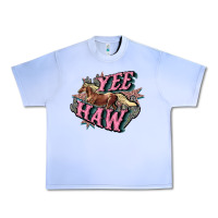 Grape Ice Yee haw Urban Heavy Tee - HowdyJamesFarm
