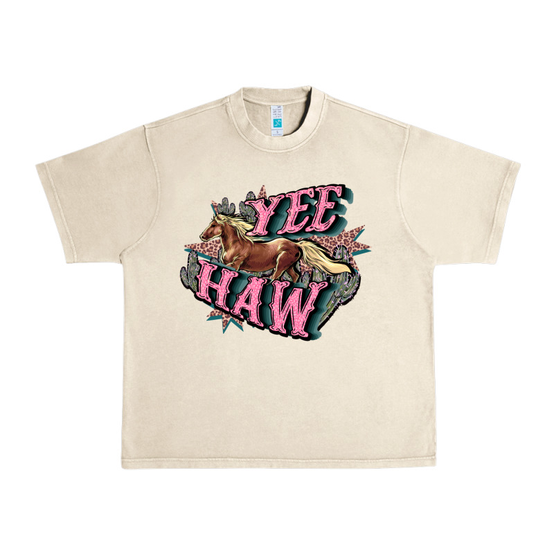 Yee Haw Urban Heavy Tee by HowdyJamesFarm | Teevron