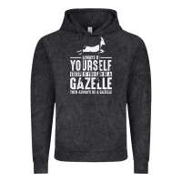 Vintage Black Gazelle Gift Lover Vintage Hoodie - longCreatives