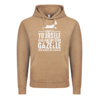 Vintage Coffee Gazelle Gift Lover Vintage Hoodie - longCreatives