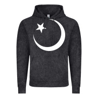 Vintage Black Islam Symbol Design white Vintage Hoodie - longCreatives