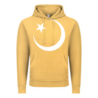 Vintage Mustard Islam Symbol Design white Vintage Hoodie - longCreatives