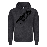 Vintage Black Gears of war lancer Vintage Hoodie - longCreatives
