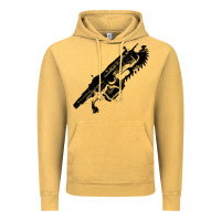 Vintage Mustard Gears of war lancer Vintage Hoodie - longCreatives