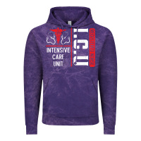 Cloud Purple ICU Registered Nurse Medical Intensive Care Unit Vintage Hoodie - longCreatives