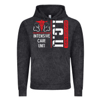 Vintage Black ICU Registered Nurse Medical Intensive Care Unit Vintage Hoodie - longCreatives