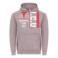 Vintage Zinc ICU Registered Nurse Medical Intensive Care Unit Vintage Hoodie - longCreatives