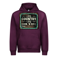 Mauve Wine a little country a little rock n roll Urban Hoodie - AdoDesignShop