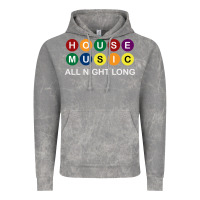 Cloud Rock House Music All Night Long Ravers Vintage Hoodie - longCreatives