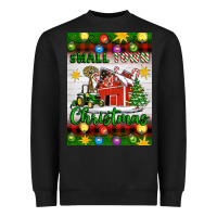 Black Small Town Christmas Heavyweight Sweatshirt - Artiststas