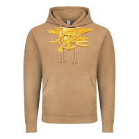 Vintage Camel Navy Seals badge Vintage Hoodie - longCreatives
