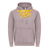 Vintage Zinc Navy Seals badge Vintage Hoodie - longCreatives