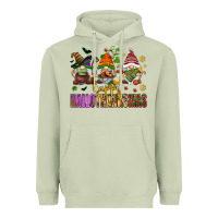 Matcha happy hallothanksmas gnomes Heavyweight Hoodie - AdoDesignShop
