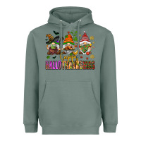 Sage happy hallothanksmas gnomes Heavyweight Hoodie - AdoDesignShop
